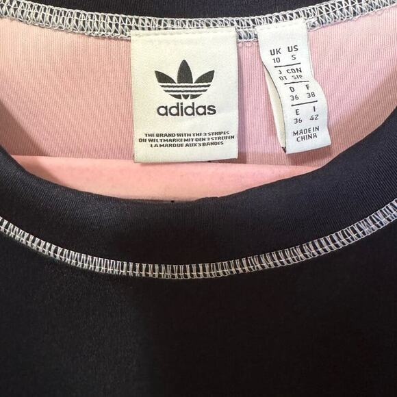 Adidas BR9366 Reversible Sweatshirt Futuristic Top In Navy & White Size Small - Picture 7 of 11